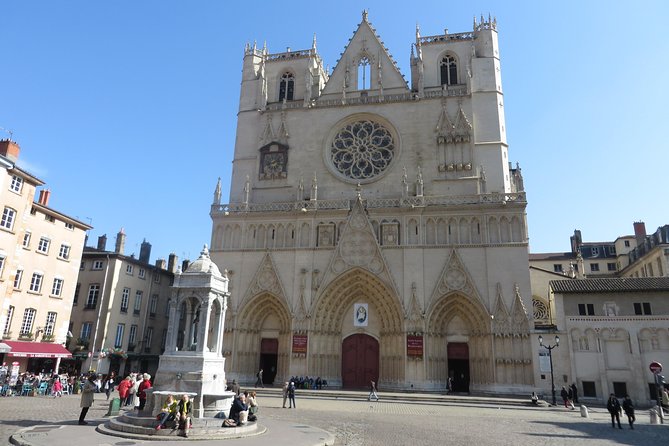 Vieux Lyon Cultural & Historical Walking Guided Tour (English) - Théâtre des Célestins and the city below the square