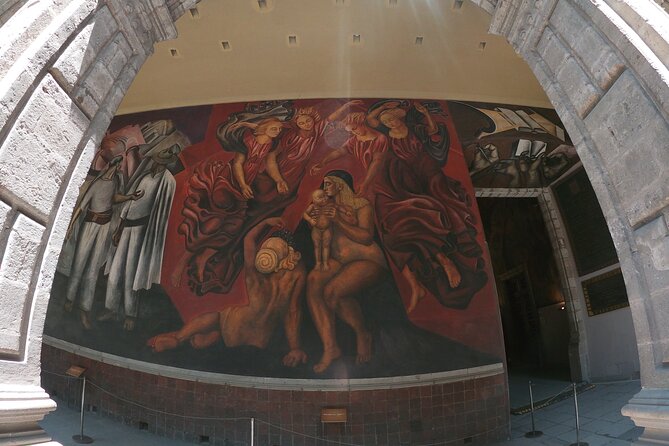 Walking Tour in Mexico City for Exploring their Cultural Heritage - Santo Domingo shows two layers of Mexico