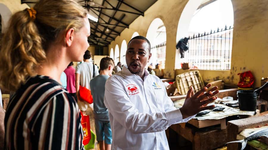 Zanzibar: Stone Town Historical Cultural Walking Guided Tour - The former slave market and Anglican Cathedral